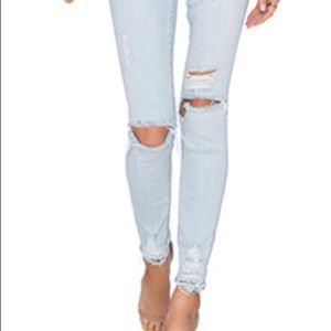 Skinny Jean Light Blue- Never Worn- Revolve NWOT